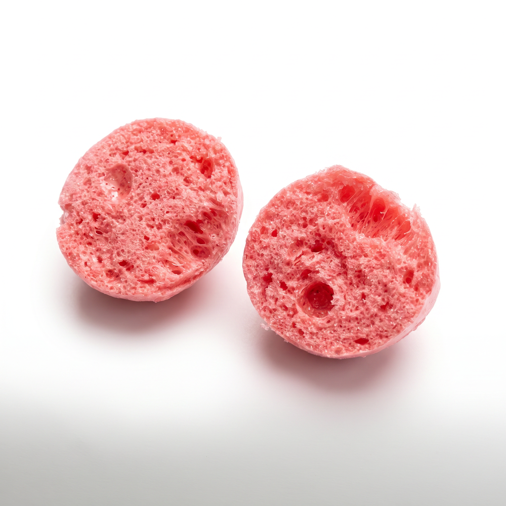 Crimson Comets Freeze Dried Raspberry Lollies